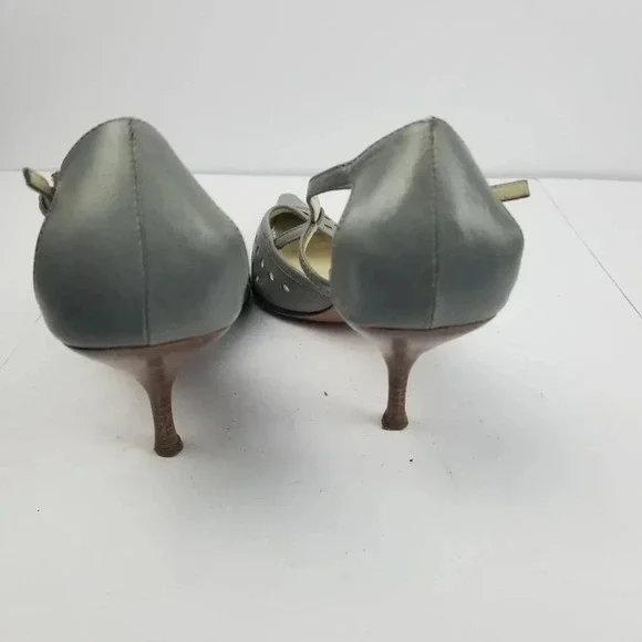 Prada Gray Women's Heels - Picture 4 of 11